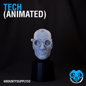 Tech - Animated Head Bad Batch (1:12 Scale) Black Series