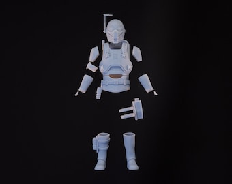 Clone X Assassin Bausatz - The Bad Charge (1:12 Scale) Black Series