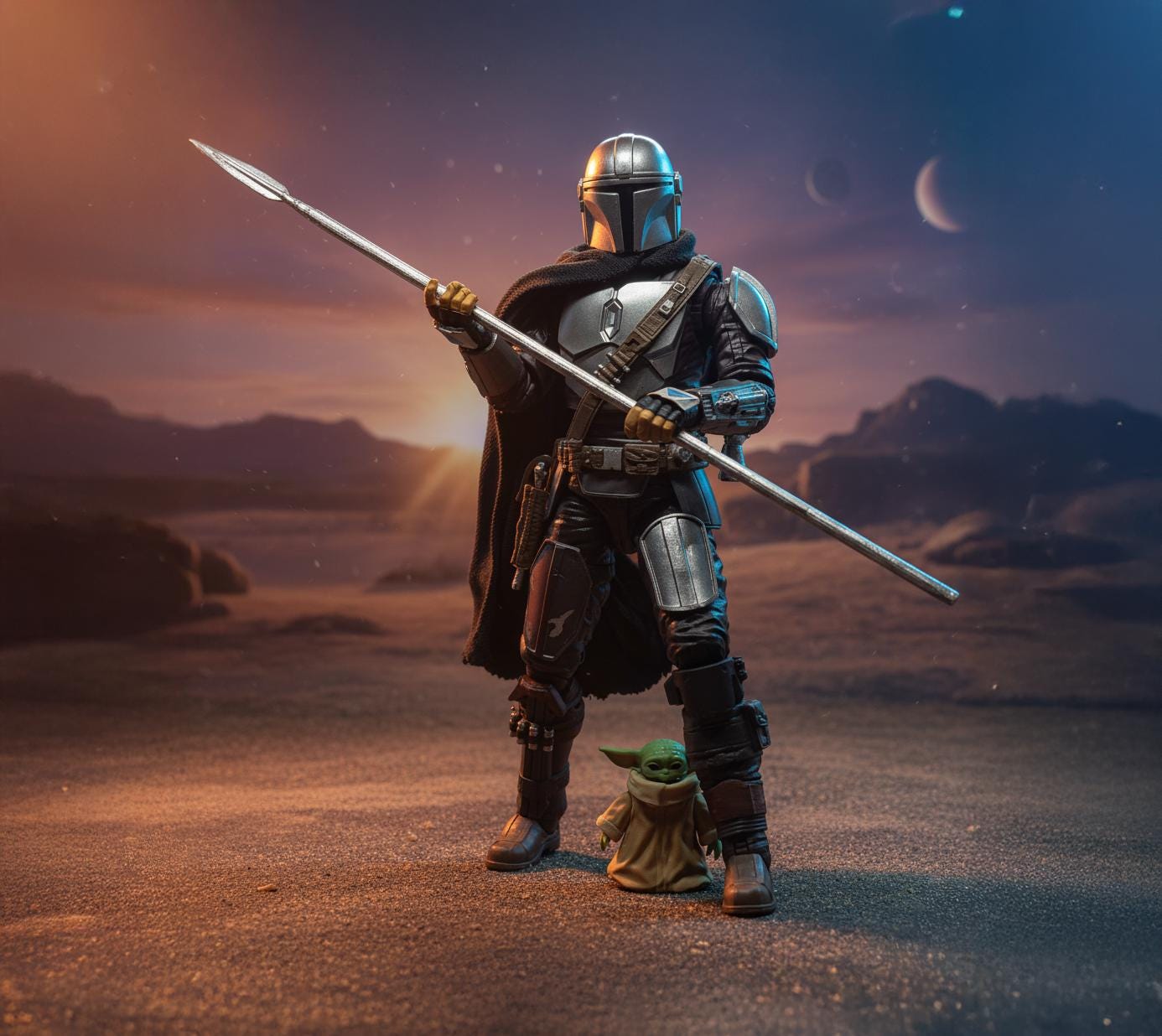 マンダロリアン ベスカー スピア (1/12 & 1/6 スケール