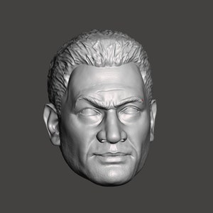 Echo Clone Wars Head (1:12 Scale) Black Series