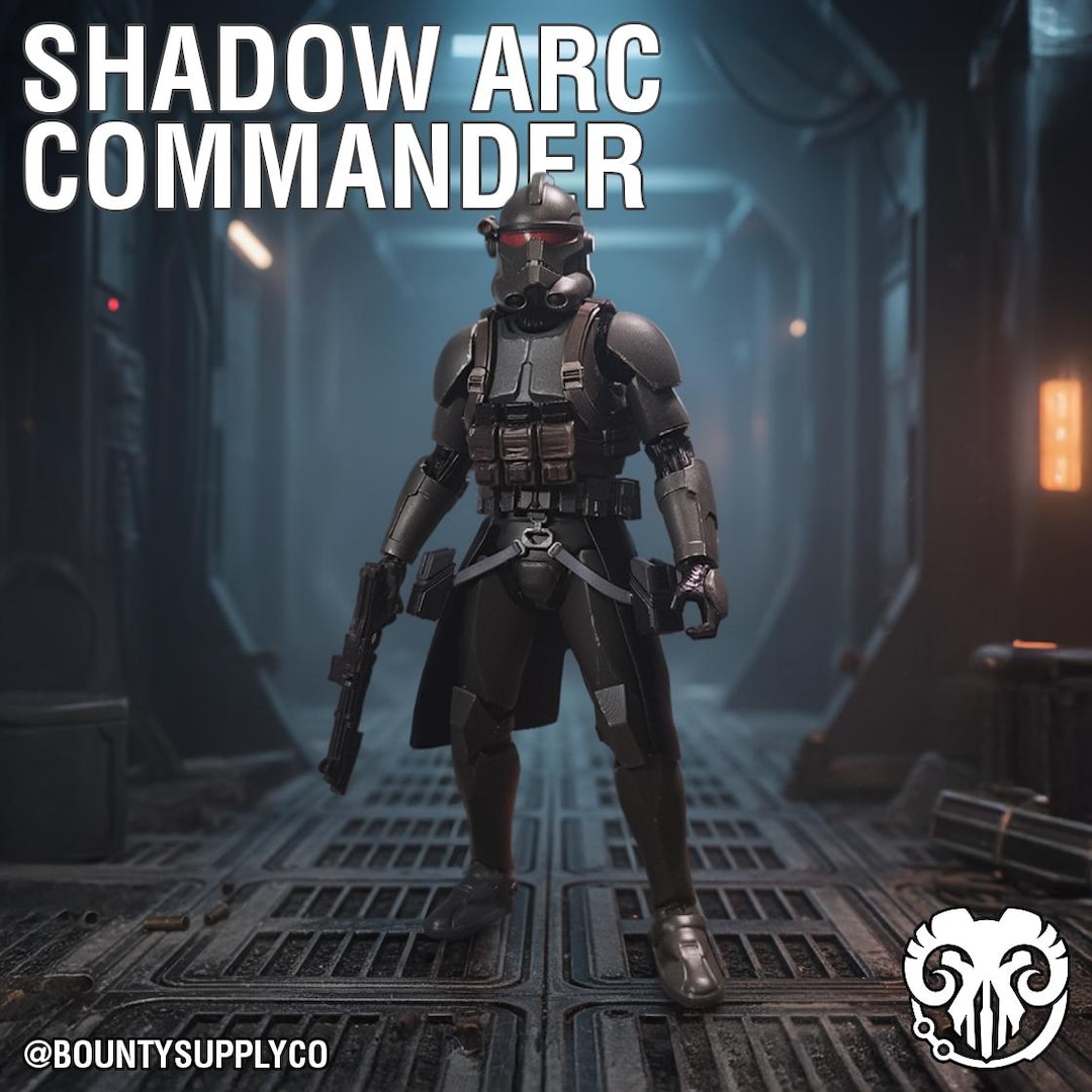 Shadow ARC Commander Concept (1:12 Scale) Black Series - Etsy