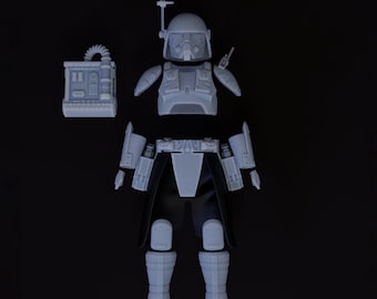 Wolffe Desert Armor Kit (1:12 Scale) Black Series