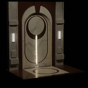 Jedi Temple Door (1:12 Scale) Black Series