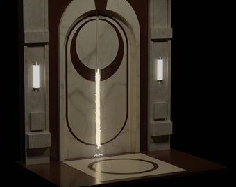 Porta del Tempio Jedi (scala 1:12) Serie Nera
