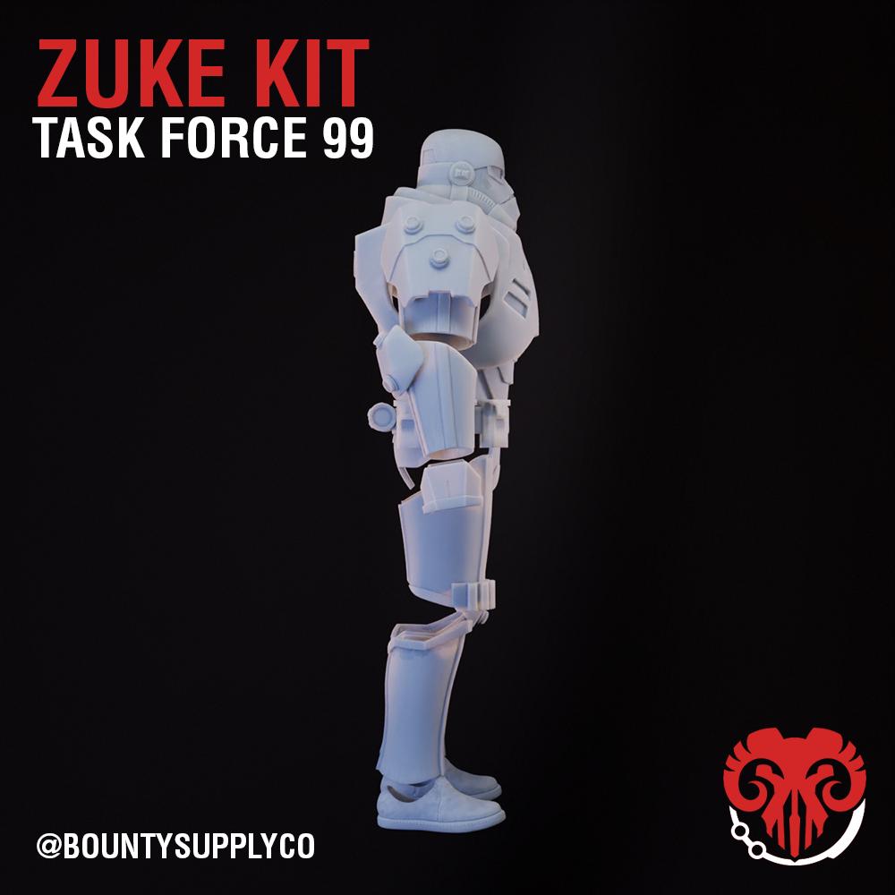 Zuke - タスクフォース99キット（1:12スケール）ブラックシリーズ