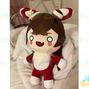 genshin impact amber baron bunny plush