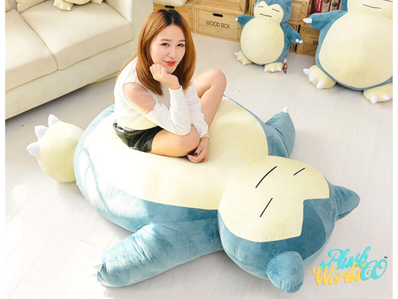 200cm Pokemon Snorlax Large Sleeping bean bag bed cover | Etsy