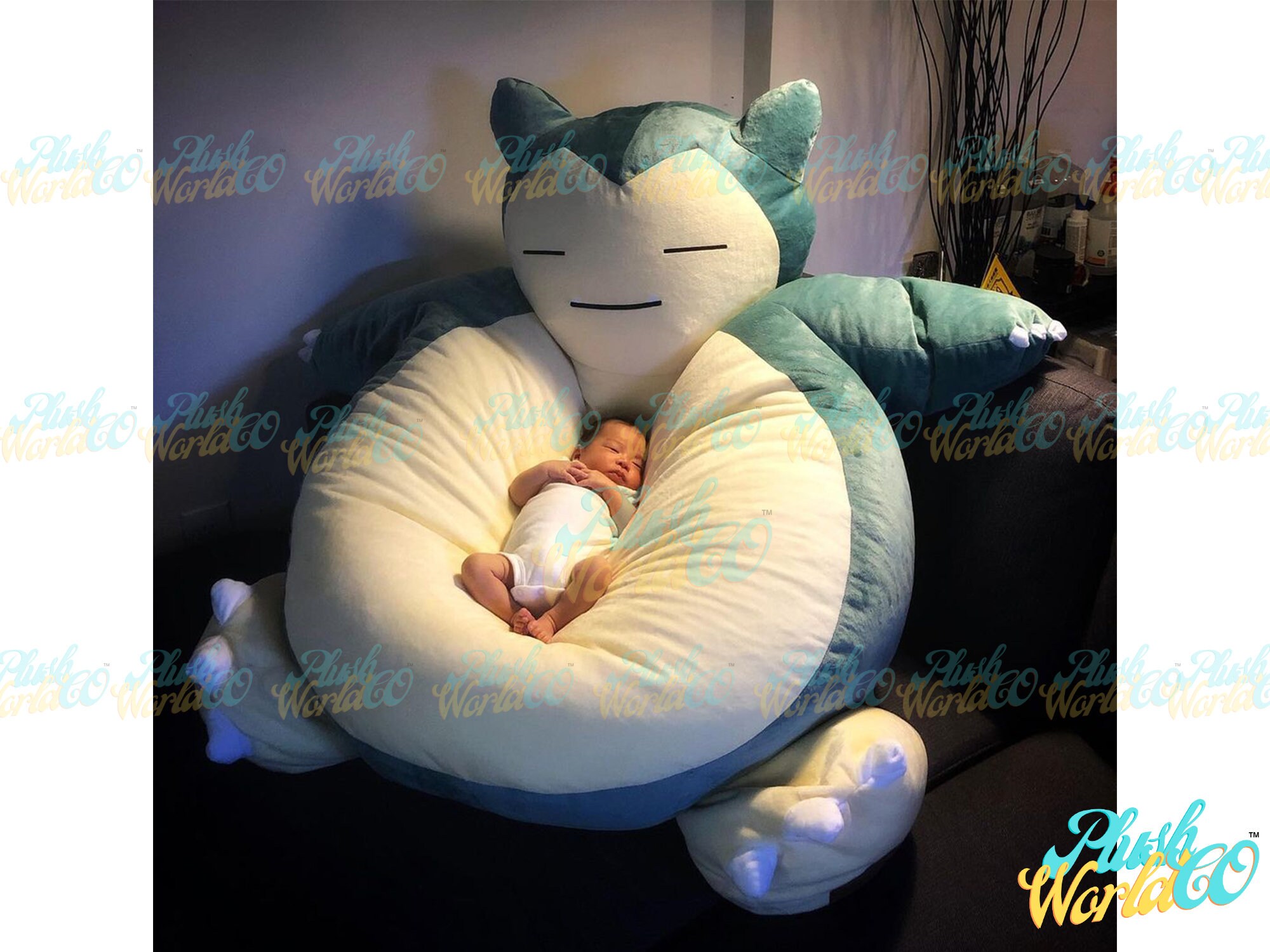 6.5ft Snorlax bean bag bed cover COVER ONLY Snorlax | Etsy