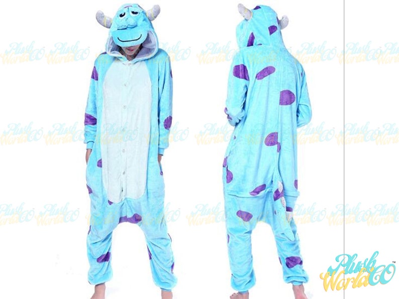 Kigurumi Animal Onesie Monsters Pajamas Anime Sleepwear | Etsy