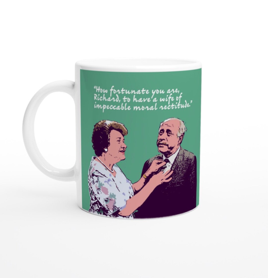 Mrs Bouquet & Richard, Keeping up Appearances Mug. Etsy