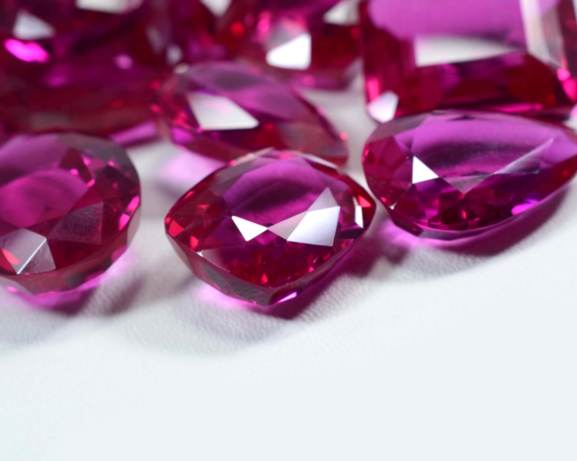 100 Transparent Natural Pink Sapphire Pink Stone Natural Pink Etsy