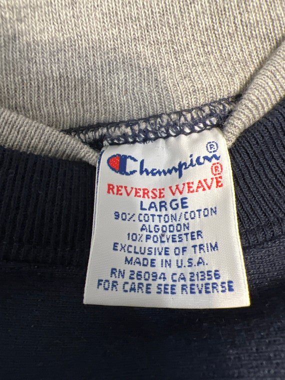 Vintage 1990’s Champion Reverse Weave Sweatshirt - image 5