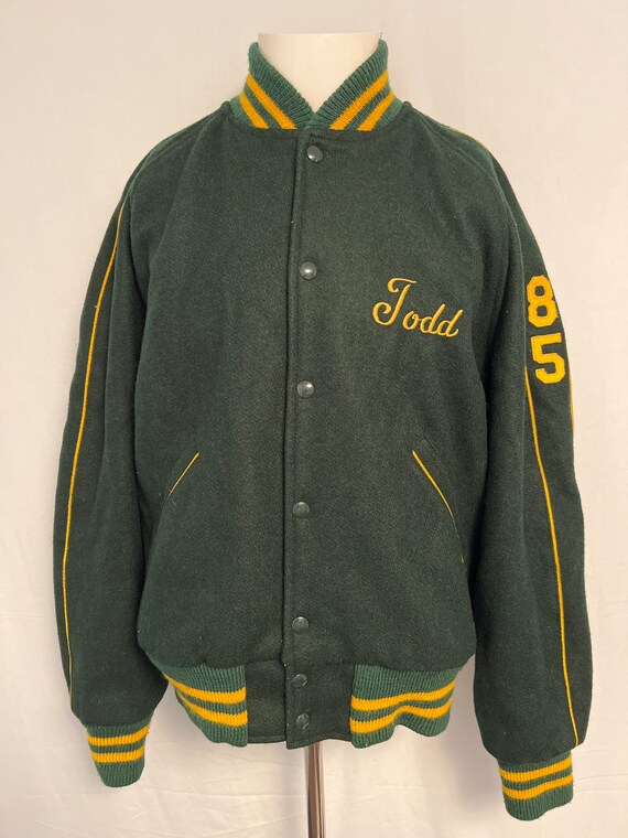 Vintage 1985 Letterman Jacket Gem