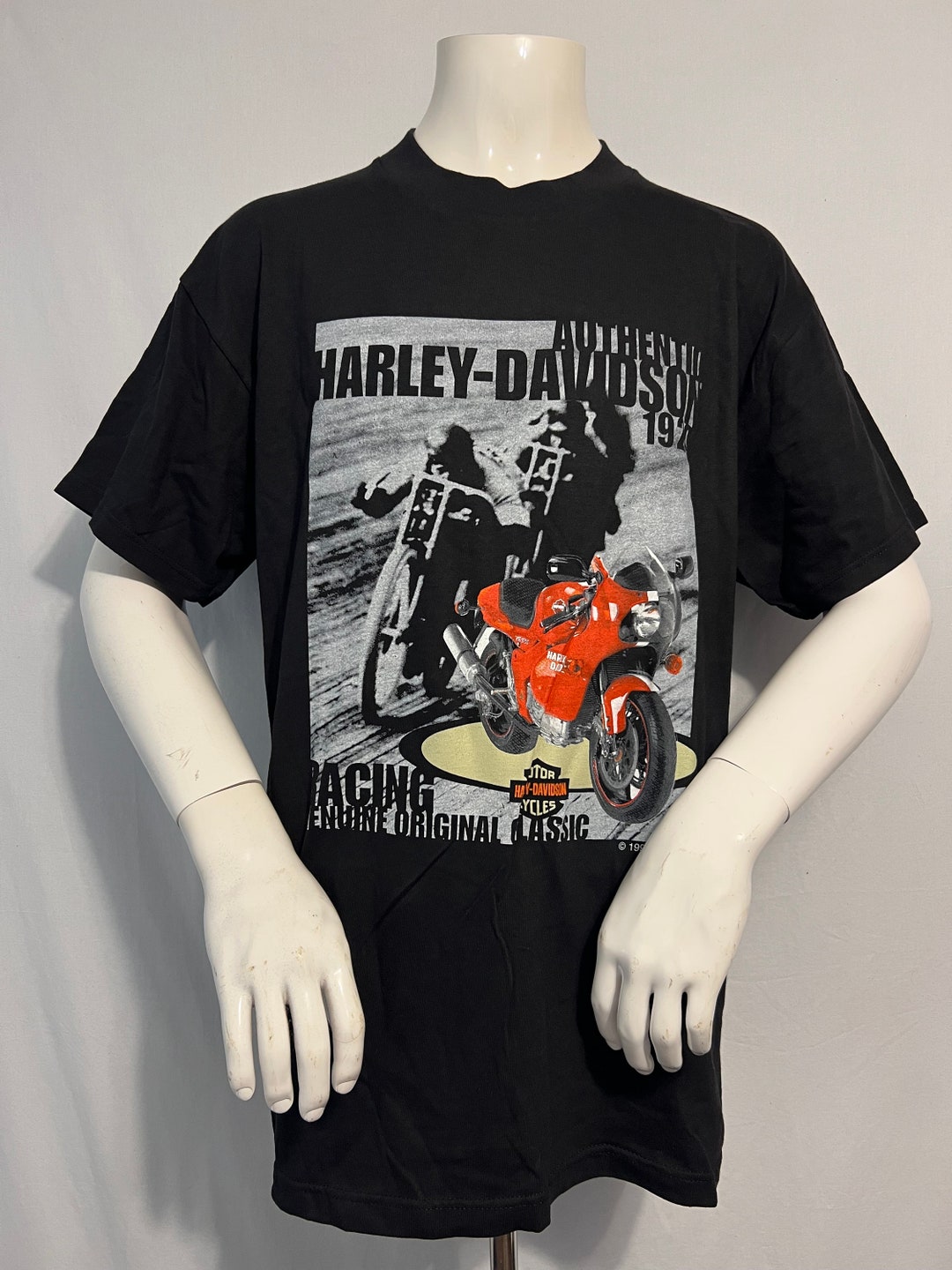 Vintage 1998 Harley Davidson T-shirt - Etsy