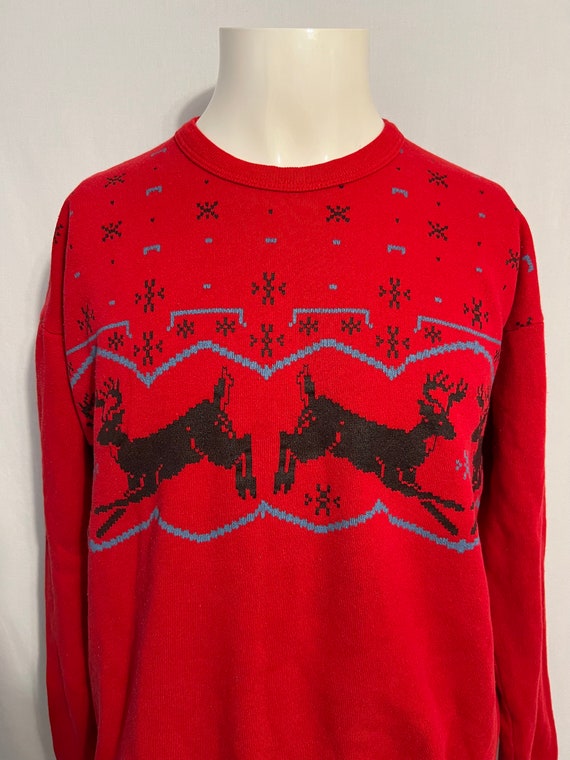 Vintage 1980’s Christmas Sweatshirt - image 4