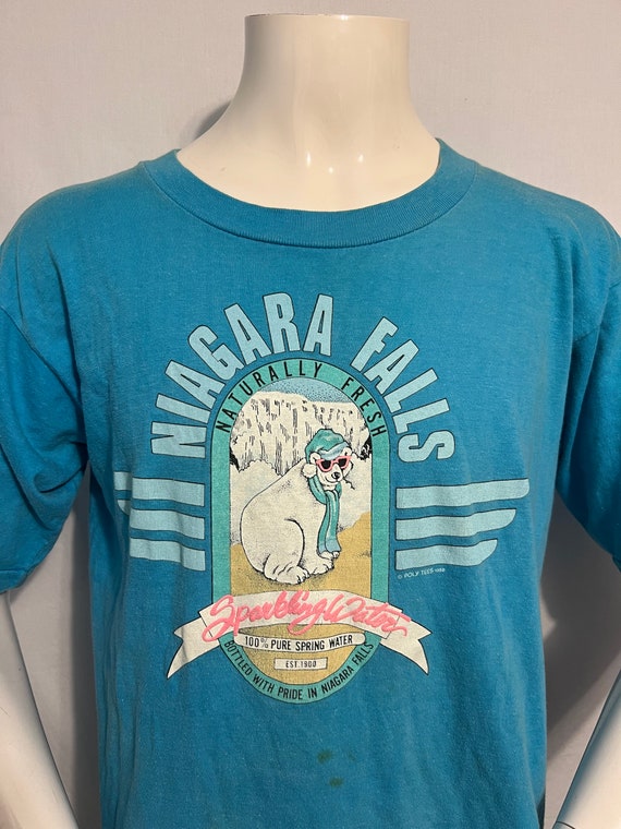 Vintage 1988 Niagara Falls Sparkling Water T-shirt