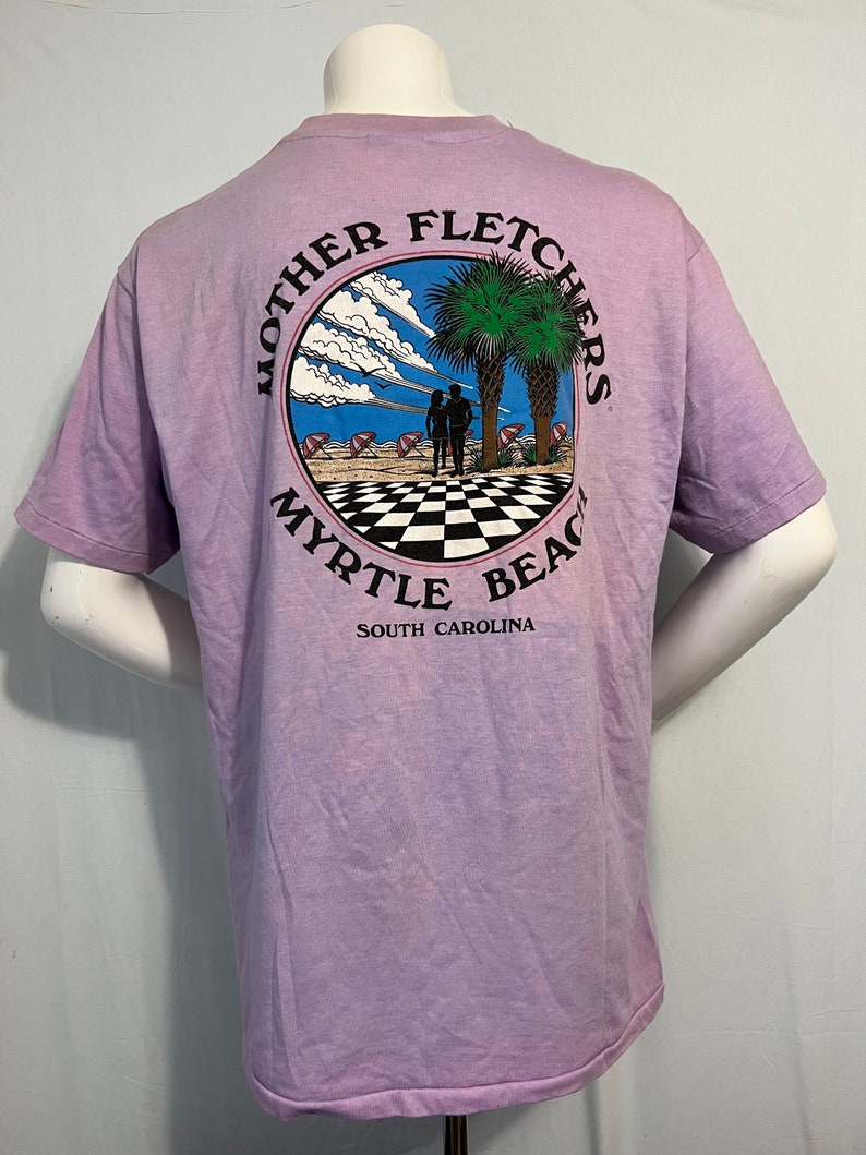 Vintage 1980s Mother Fletchers Myrtle Beach Tshirt Etsy