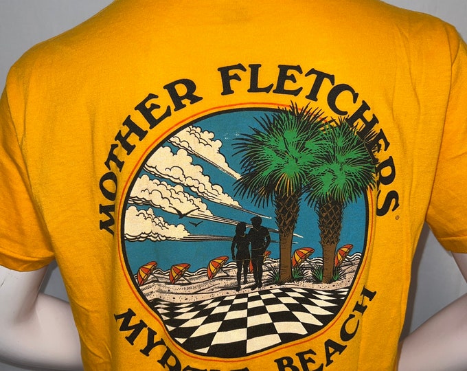 Vintage 1987 Mother Fletchers Myrtle Beach South Carolina Tshirt Etsy