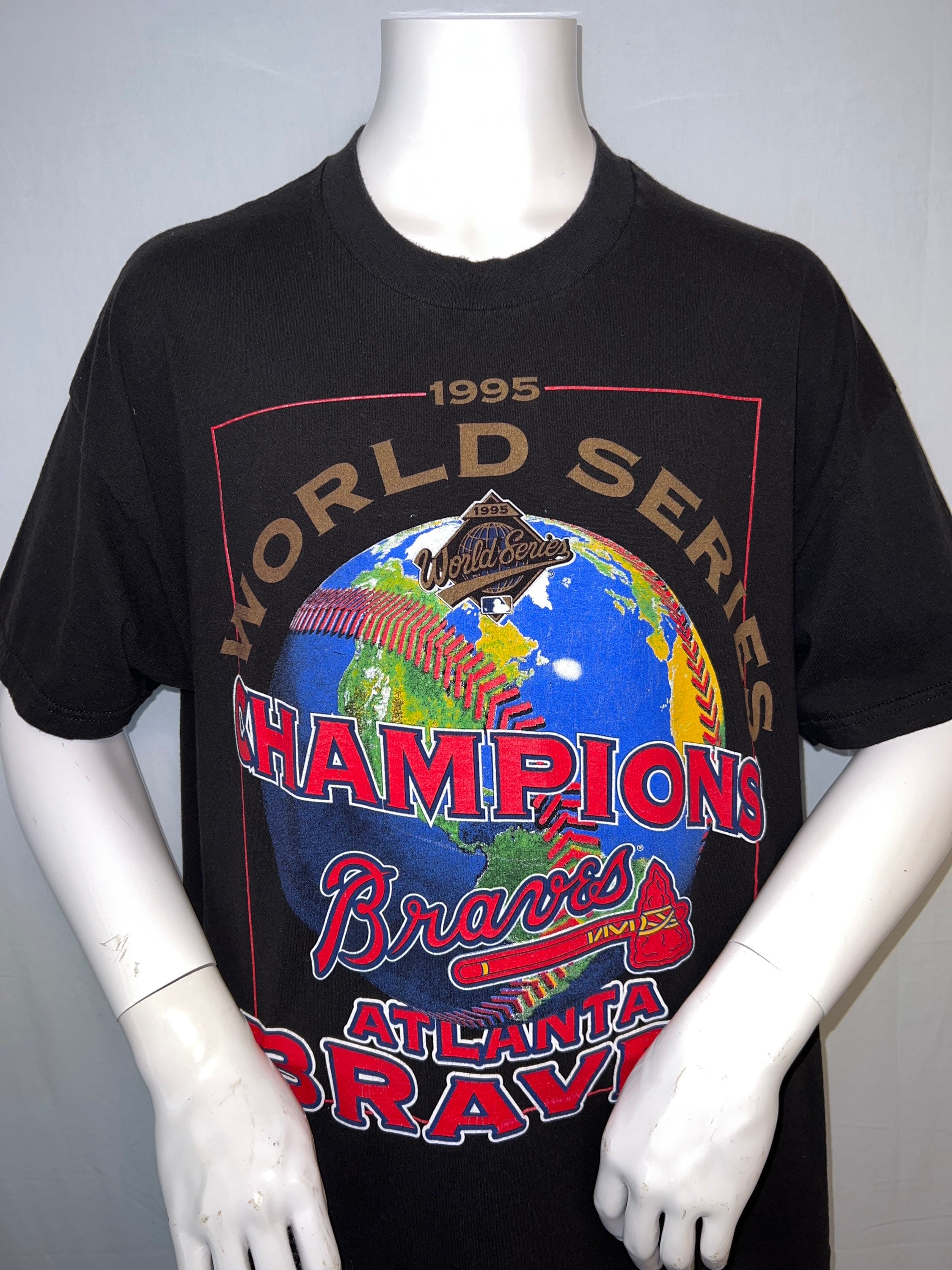 Vintage 1995 Atlanta Braves World Series Champions T-shirt 