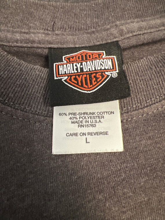 Vintage 1998 Harley Davidson Long Sleeve Shirt - image 6