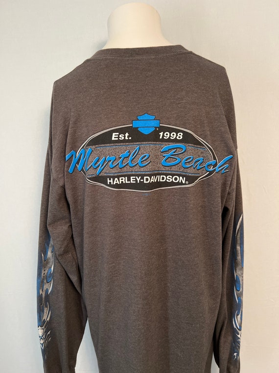 Vintage 1998 Harley Davidson Long Sleeve Shirt - image 1