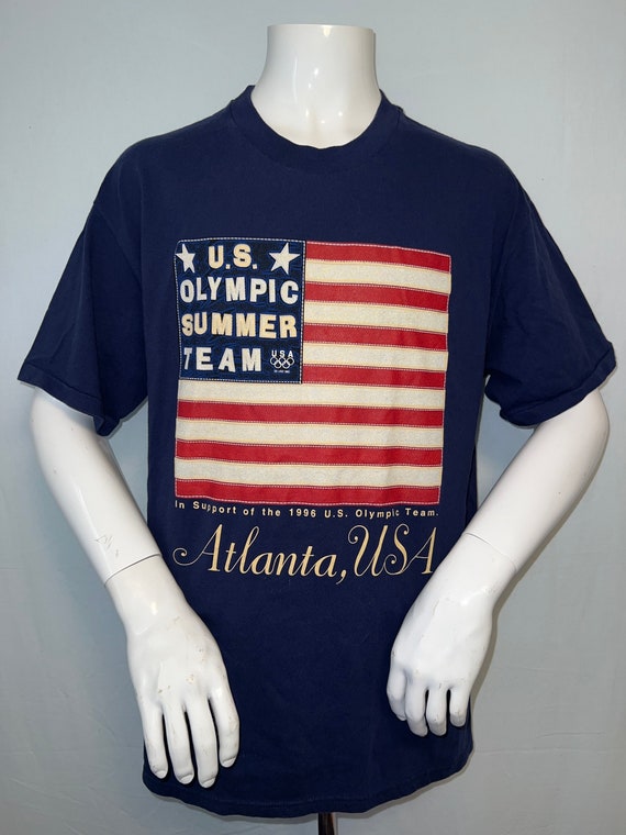 Vintage 1996 U.S. Olympic T-shirt - image 2