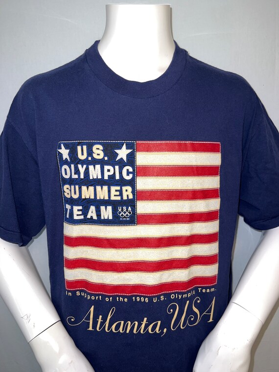 Vintage 1996 U.S. Olympic T-shirt - image 1