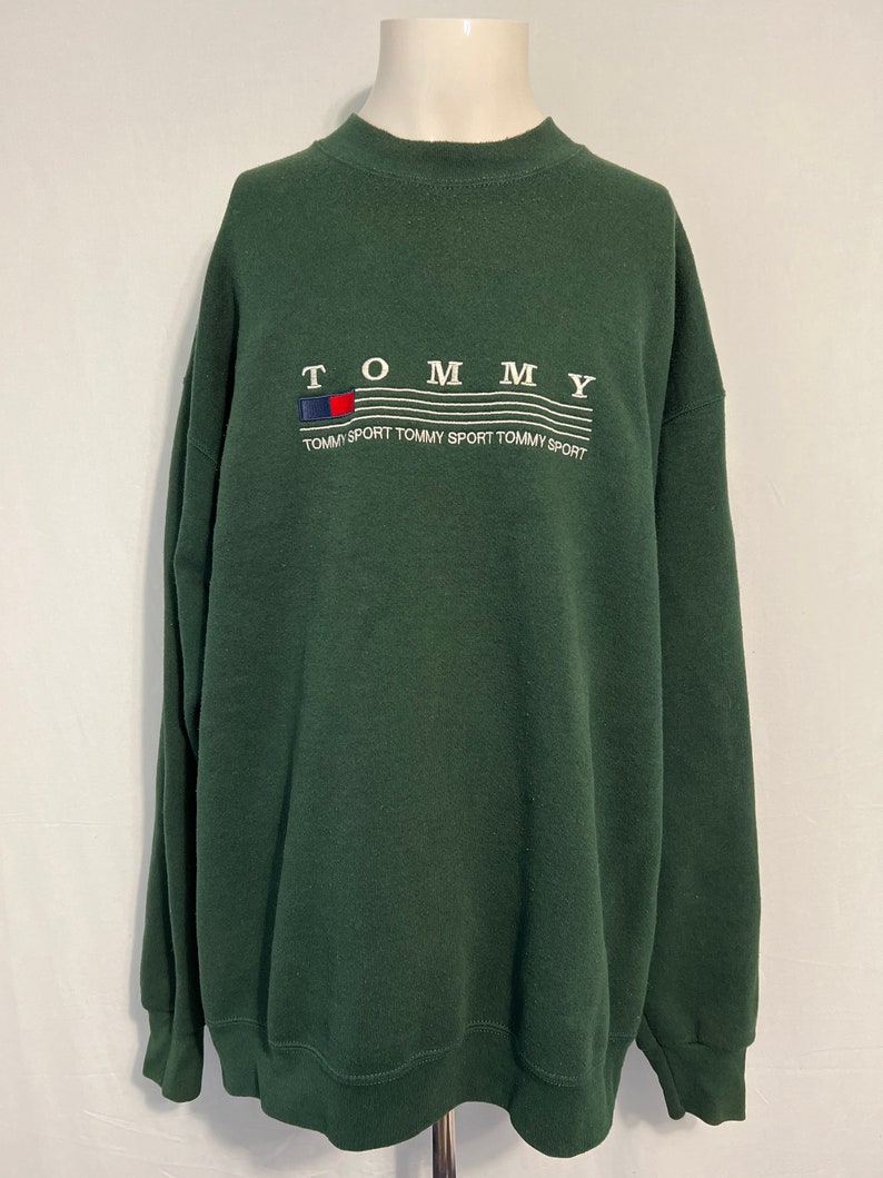 Vintage 1990s Bootleg Tommy Hilfiger Sweatshirt - Etsy