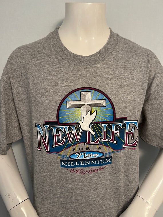 Vintage 1998 New Life for A New Millennium T-shirt 