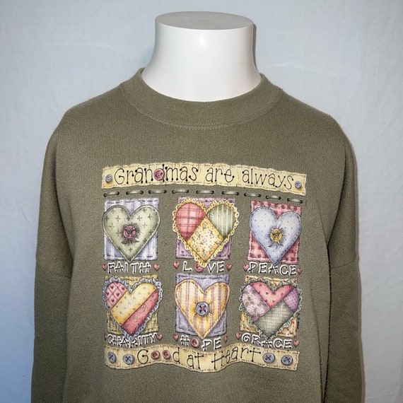 Vintage 1990’s Tultex Grandma Sweatshirt - image 1