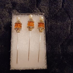 Voodoo Doll Pins ~ Set of 3 ~ One of a kind and will not be reproduced.