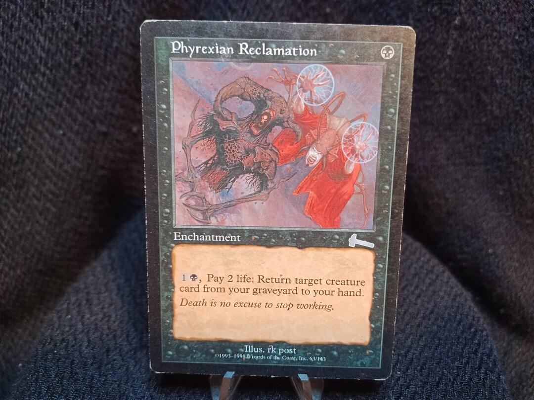 Rivendicazione di Phyrexia (Phyrexian Reclamation) · Urza's