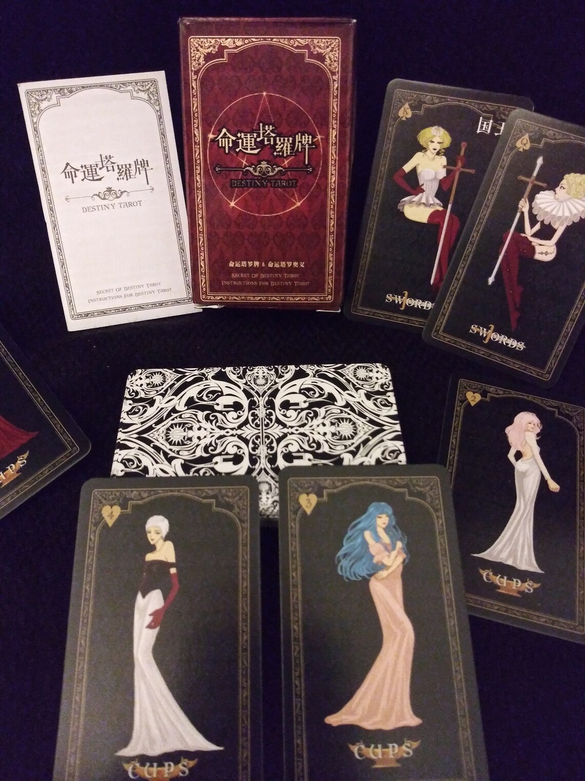 Destiny Tarot Pocket Sized Deck Etsy