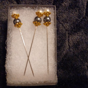 Voodoo Doll Pins ~ Set of 3 ~ One of a kind and will not be reproduced.