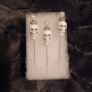 Voodoo Doll Pins ~ Set of 3 ~ One of a kind and will not be reproduced.