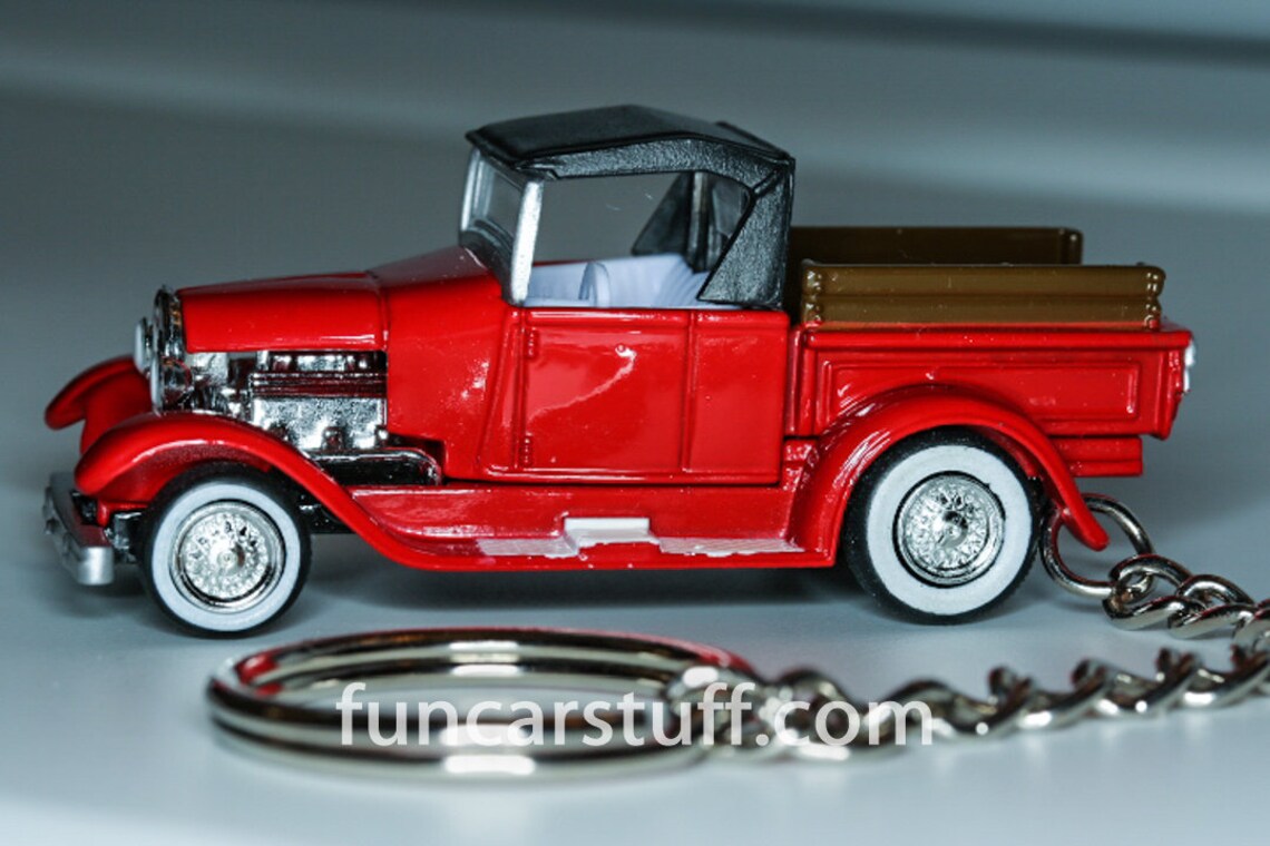 1929 Ford Model A Collector Car Keychain Johnny Lightning Key Etsy