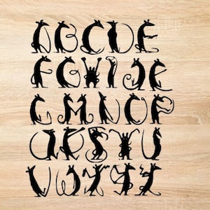 Stickers alphabet rat \ Stickers \ Sticker artistique
