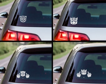 Transformers- Car stickers-Vinyl Decals-Cool Sticker-Funny Sticker-Laptop Sticker