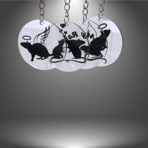 Rat Keychains, Keyrings