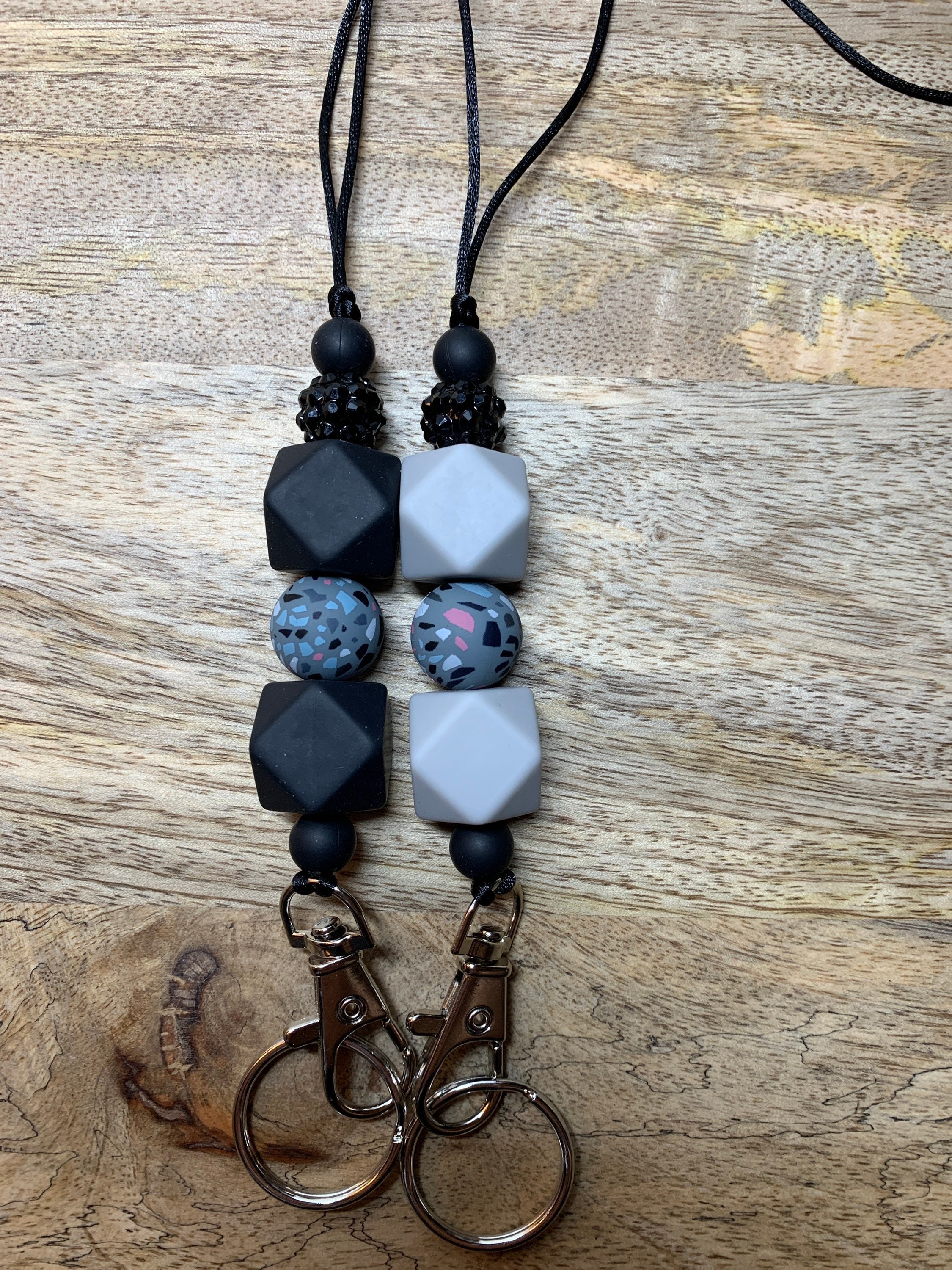 Teacher lanyard beaded lanyard lanyard keychain lanyard Etsy