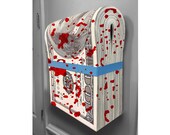 3D Sculpture BIG Blood Money WAD (old 100 bill) by Peter Perlegas