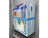 3D Sculpture BIG Money WAD (NEW100 bill) by Peter Perlegas