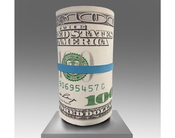 3D Sculpture BIG MONEY by Peter Perlegas