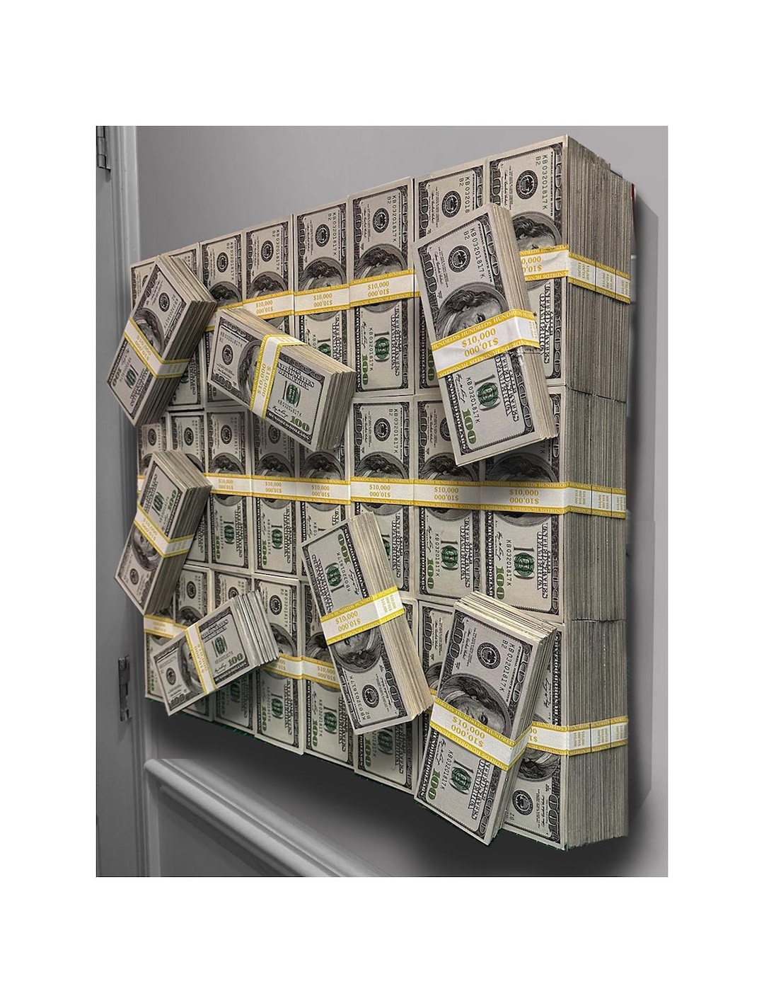 3D Giant Sculpture Money Stacks (old 100 Bill) 40”x42” - Etsy