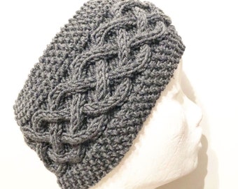 Knitting instructions headband with Celtic pattern German/GERMAN