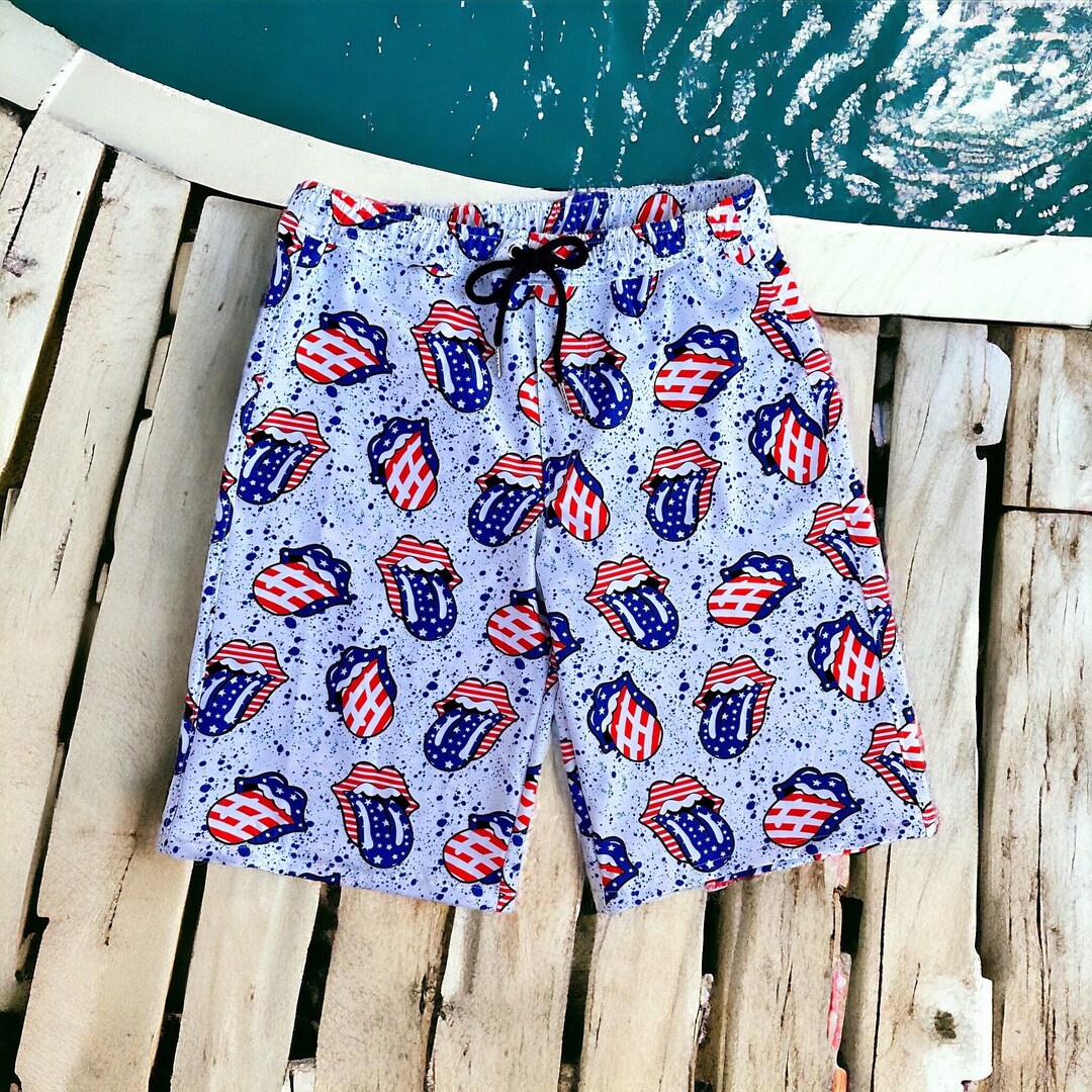 4th of july swimtrunks