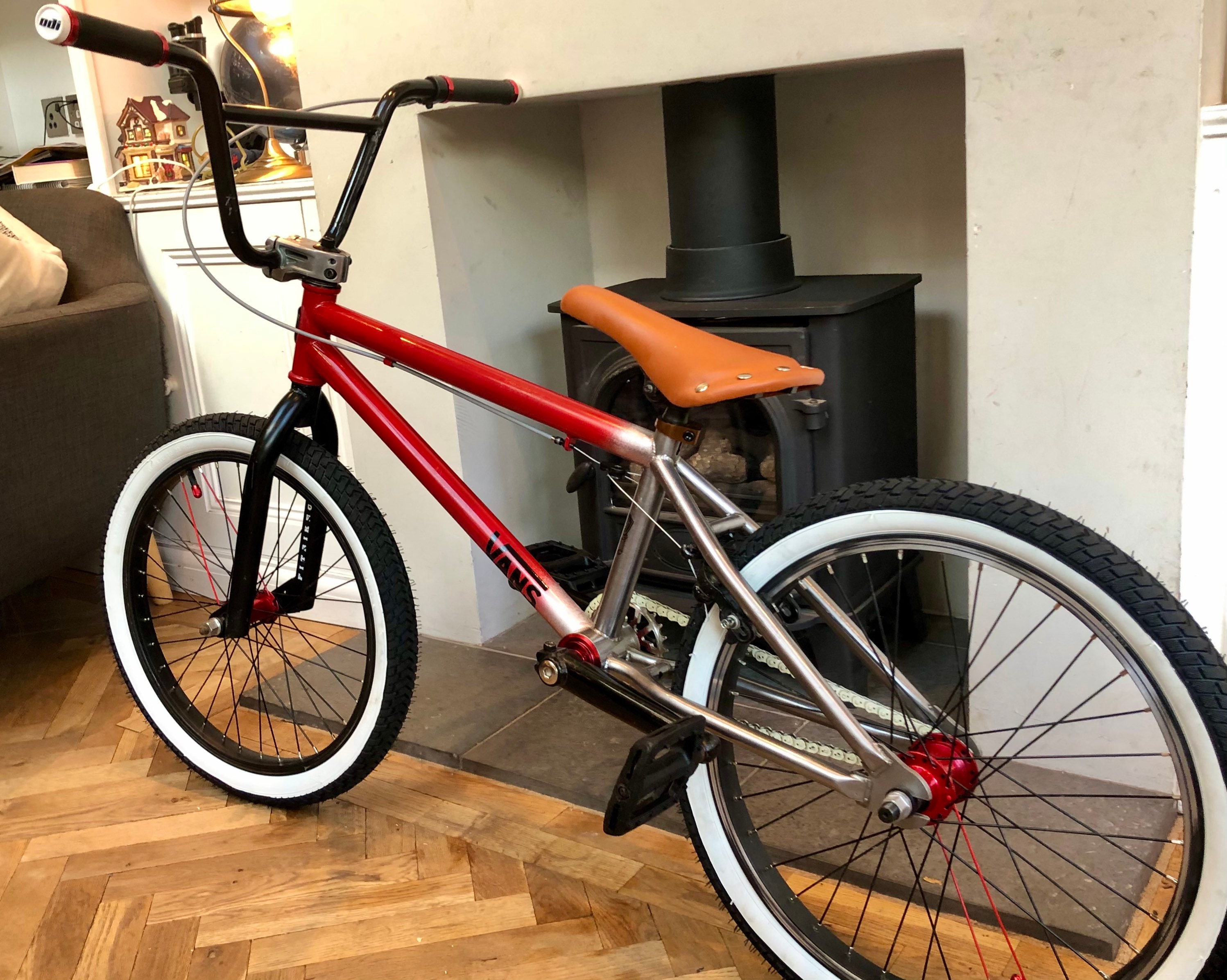 Subrosa Custom BMX Bike Scarlet & Raw 20 inch Etsy