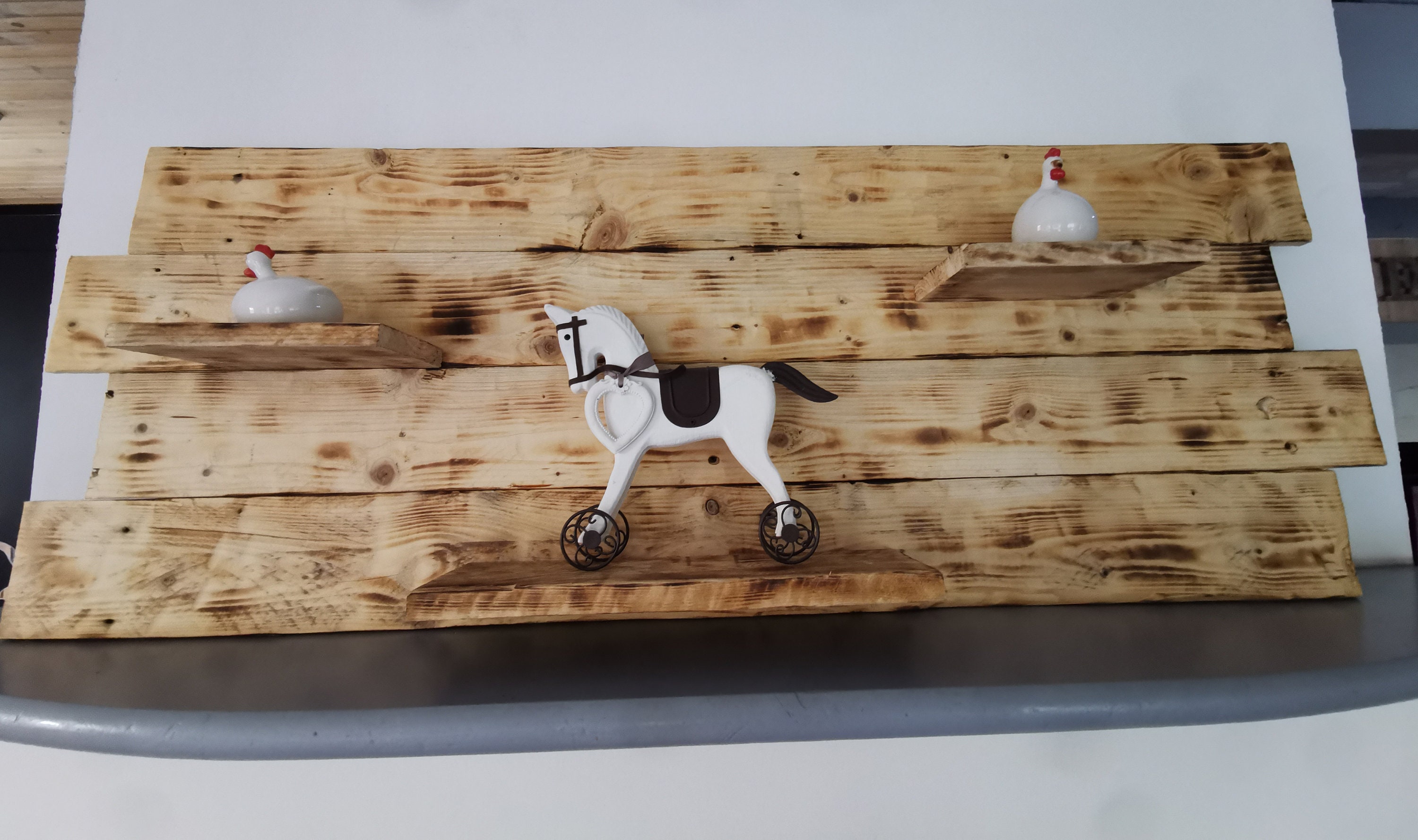 Etagère. Bois. Palette. Nature. Chalet. Chaleur. Cocon.scandinave. Chalet.