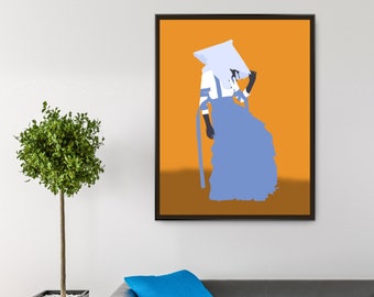 Jeffrey Young Thug Faceless álbum cartel pared arte digital impresión casa decoración música cartel descarga instantánea