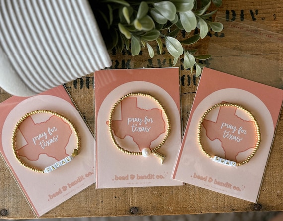 Pray for Texas bracelet collection